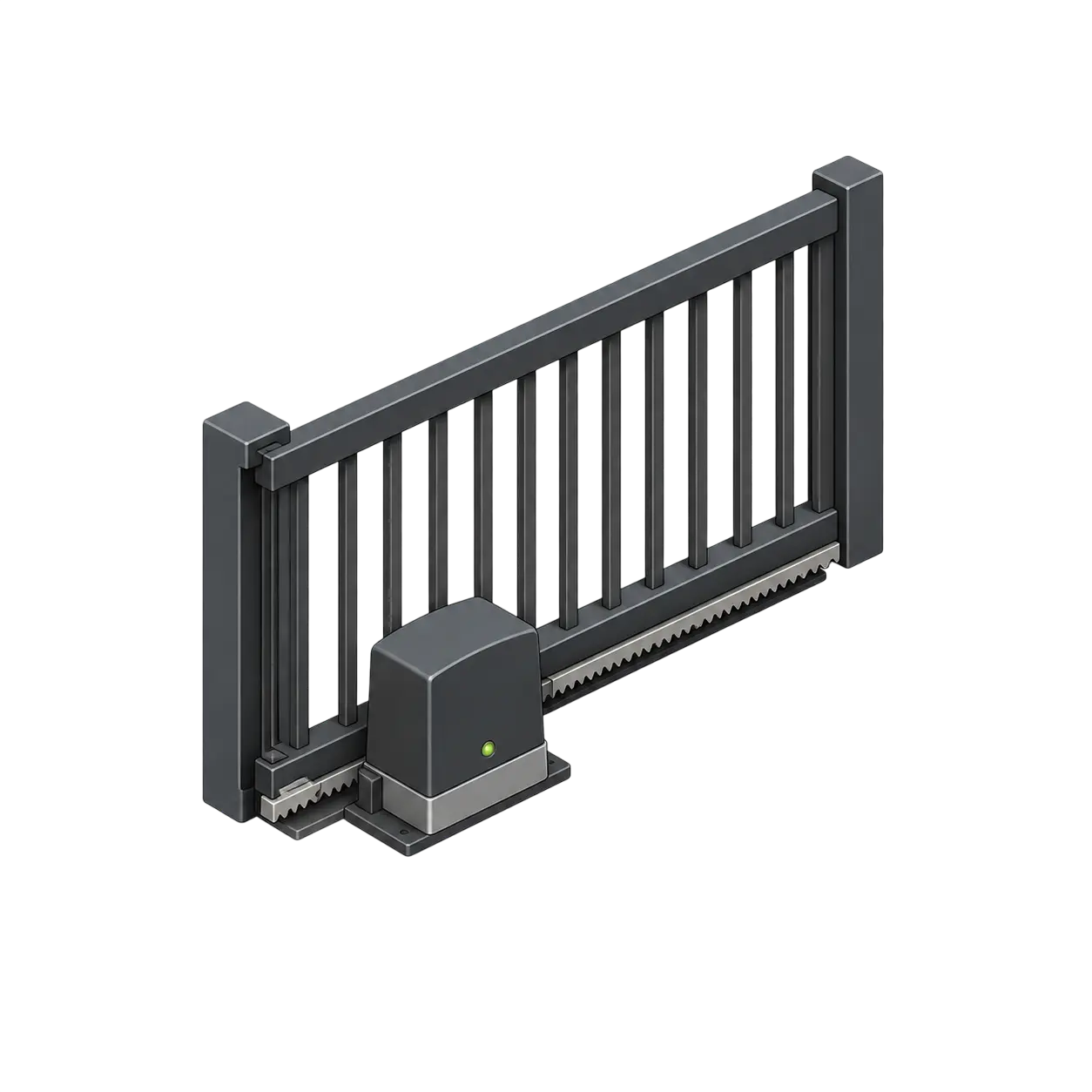 Sliding gate motors